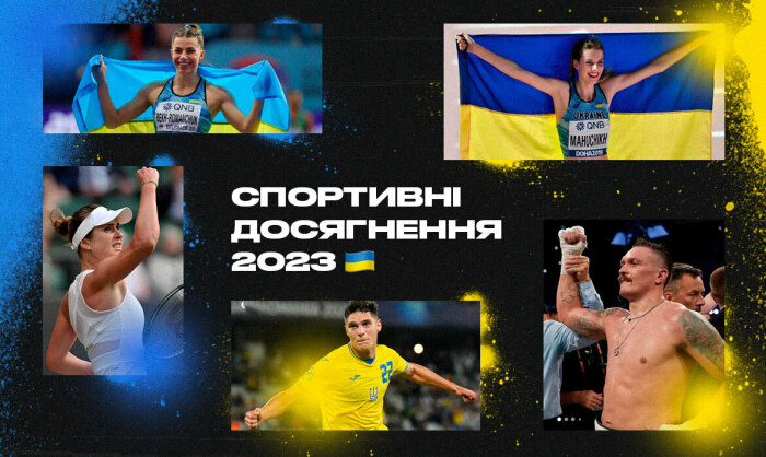 Спортивні досягнення України 2023 року