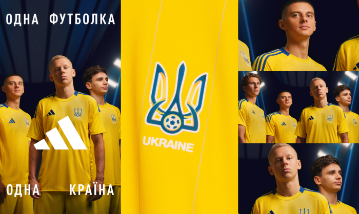 Нова форма збірної України з футболу від Adidas