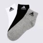 Шкарпетки Adidas Per Ankle T 3pp, фото 1 - інтернет магазин MEGASPORT