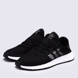 Кроссовки Adidas Deerupt Runner | Цвет:черный,белый | купить в