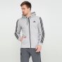 Кофта Adidas Mh 3s Fz Ft, фото 1 - інтернет магазин MEGASPORT