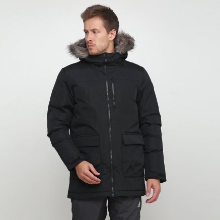 Adidas black xploric parka hot sale