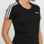 Футболка Adidas W E 3s Slim Tee, фото 5 - інтернет магазин MEGASPORT