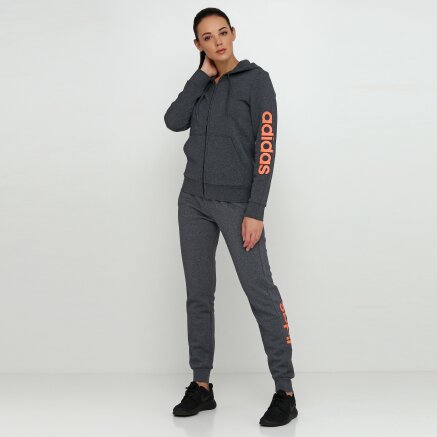 Кофта Adidas W E Lin Fzhd Fl - 118444, фото 2 - інтернет-магазин MEGASPORT