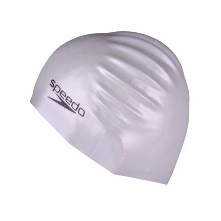 Шапочка для плавання Speedo Plain Moulded Silicone Cap - 65784, фото 1 - інтернет-магазин MEGASPORT