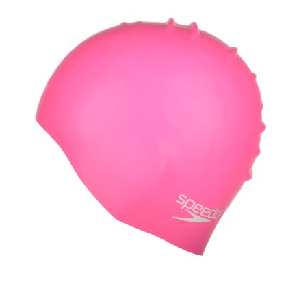 Шапочка для плавання Speedo Plain Moulded Silicone Junior - 96319, фото 1 - інтернет-магазин MEGASPORT