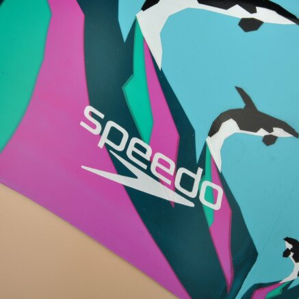 Шапочка для плавання Speedo Slogan Print Cap - 107469, фото 6 - інтернет-магазин MEGASPORT