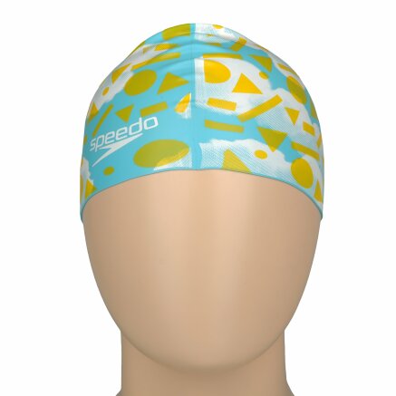 Шапочка для плавання Speedo Junior Slogan Cap - 110182, фото 4 - інтернет-магазин MEGASPORT