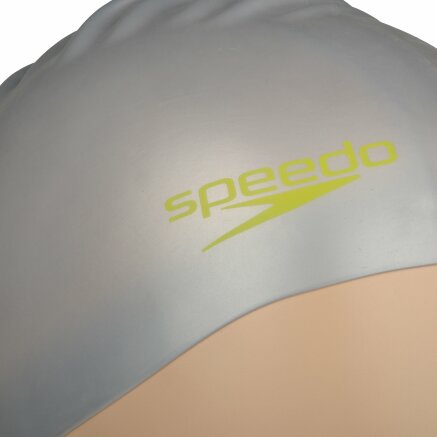 Шапочка для плавання Speedo Plain Moulded Silicone Junior - 110206, фото 5 - інтернет-магазин MEGASPORT