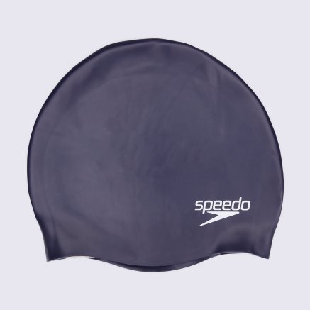 Шапочка для плавання Speedo дитяча Plain Moulded Silicone Junior - 65787, фото 1 - інтернет-магазин MEGASPORT