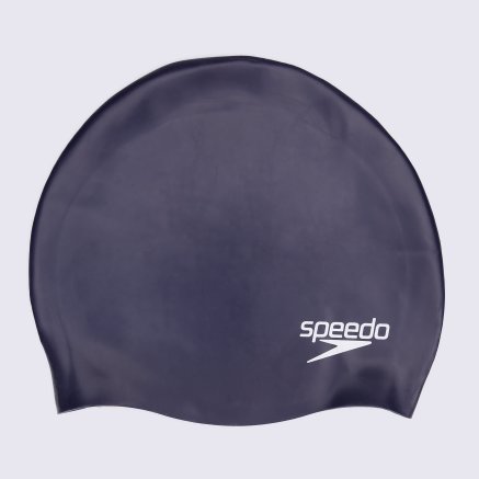Шапочка для плавання Speedo дитяча Plain Moulded Silicone Junior - 65787, фото 2 - інтернет-магазин MEGASPORT