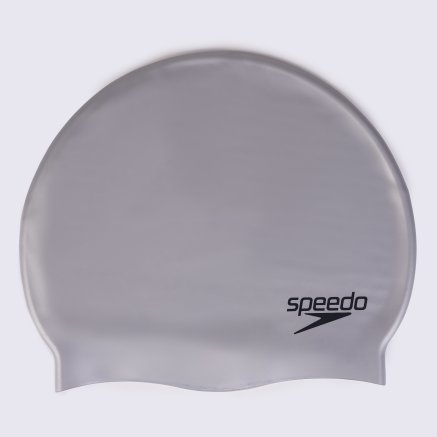  Speedo Plain Flat Silicone Cap - 3990, фото 1 - інтернет-магазин MEGASPORT