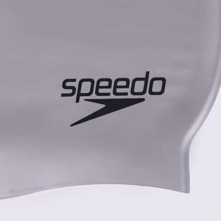  Speedo Plain Flat Silicone Cap - 3990, фото 3 - інтернет-магазин MEGASPORT
