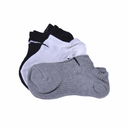 Шкарпетки Nike 3PPK Cotton Lightweight No Show W/Moisture Mgt (S,M,L,Xl) - 5649, фото 1 - інтернет-магазин MEGASPORT