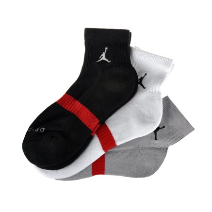 Шкарпетки Jordan Jordan Drifit Low Quarter 3pk - 89869, фото 1 - інтернет-магазин MEGASPORT