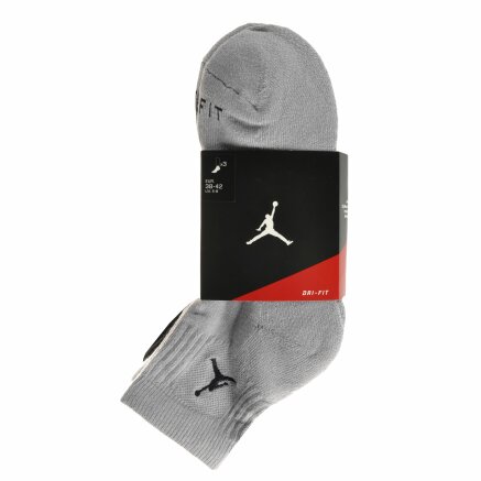 Шкарпетки Jordan Jordan Drifit Low Quarter 3pk - 89869, фото 2 - інтернет-магазин MEGASPORT