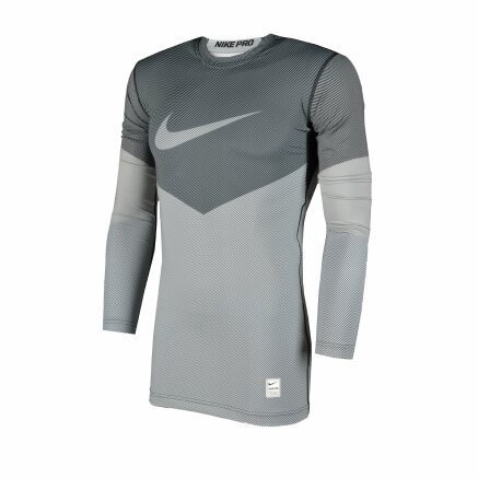 Футболка Nike Hyperwarm Df Mx Comp Lines Ls - 89896, фото 1 - интернет-магазин MEGASPORT