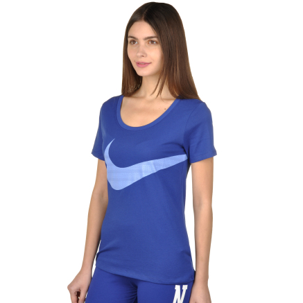 Футболка Nike Dri-Fit Scoop Ex Swoosh Tee - 91067, фото 2 - інтернет-магазин MEGASPORT