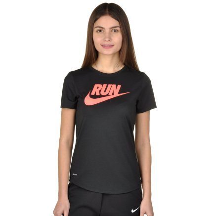 Футболка Nike Run P W Run Swoosh Brnd Rd Tee - 91095, фото 1 - інтернет-магазин MEGASPORT