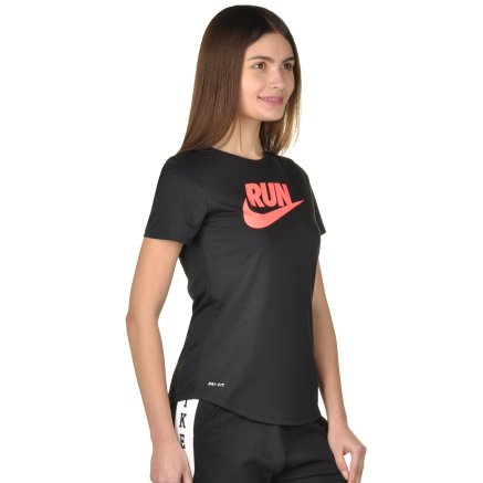 Футболка Nike Run P W Run Swoosh Brnd Rd Tee - 91095, фото 4 - інтернет-магазин MEGASPORT