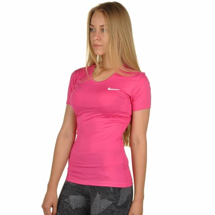 Футболка Nike Women's Pro Cool Top - 94395, фото 2 - інтернет-магазин MEGASPORT