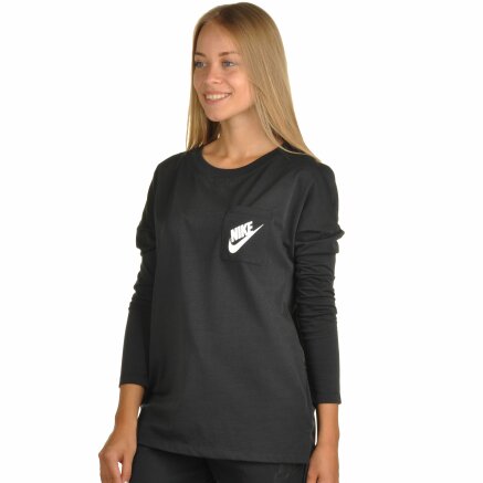 Кофта Nike Women's Sportswear Top - 94863, фото 2 - интернет-магазин MEGASPORT