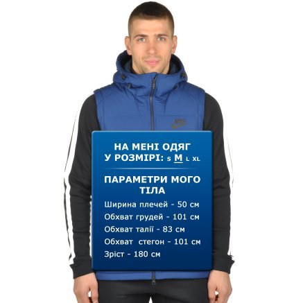 Куртка-жилет Nike M Nsw Down Fill Vest - 94934, фото 8 - интернет-магазин MEGASPORT