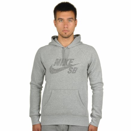 Кофта Nike Men's Sb Icon Dots Pullover Hoodie - 94965, фото 1 - интернет-магазин MEGASPORT