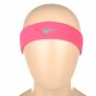 Аксесуари для тренувань Nike Swoosh Headband Pink Pow/Emerald Glow, фото 3 - інтернет магазин MEGASPORT