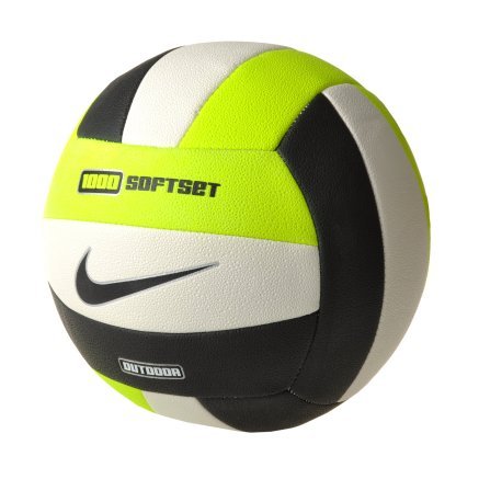 М'яч Nike 1000 Softset Outdoor Volleyball Inflated With Box Volt/White/Black - 97121, фото 1 - інтернет-магазин MEGASPORT