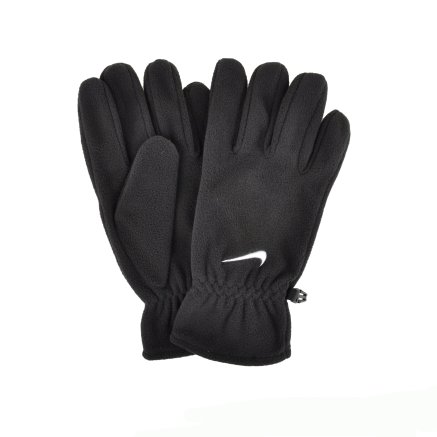Рукавички Nike Fleece Gloves M Black/White - 97122, фото 1 - інтернет-магазин MEGASPORT