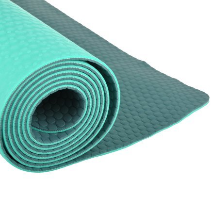 Аксесуари для тренувань Nike Fundamental Yoga Mat (3mm) Osfm Atomic Teal/Dark Atomic Teal - 66401, фото 5 - інтернет-магазин MEGASPORT
