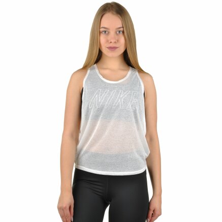 Майка Nike W Nk Brthe Tank Pro Inside Grx - 98942, фото 1 - интернет-магазин MEGASPORT