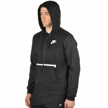 Кофта Nike M Nsw Hoodie Fz Flc Hybrid - 99326, фото 4 - интернет-магазин MEGASPORT