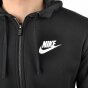 Кофта Nike M Nsw Hoodie Fz Flc Hybrid, фото 7 - интернет магазин MEGASPORT