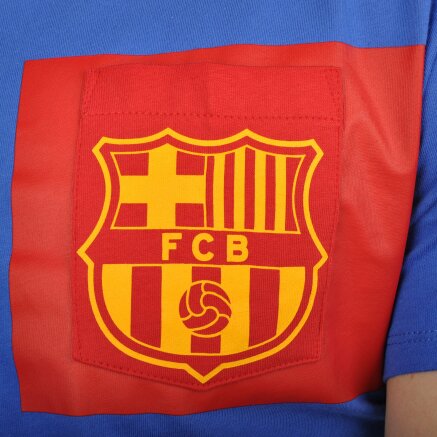 Футболка Nike Fcb M Nk Tee Crest - 99263, фото 5 - інтернет-магазин MEGASPORT