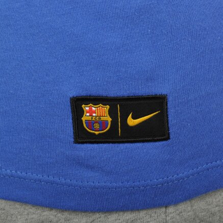 Футболка Nike Fcb M Nk Tee Crest - 99263, фото 6 - інтернет-магазин MEGASPORT