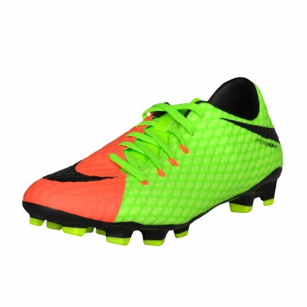 Бутсы Nike Men's Hypervenom Phelon III (FG) Firm-Ground Football Boot - 99400, фото 1 - интернет-магазин MEGASPORT