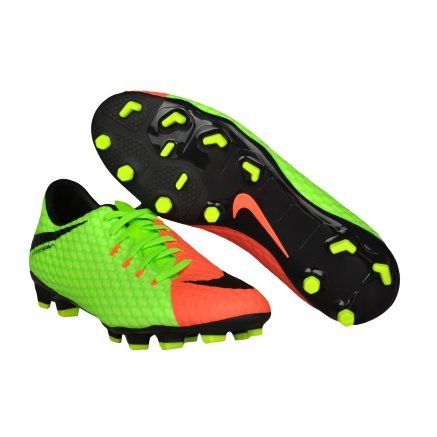 Бутсы Nike Men's Hypervenom Phelon III (FG) Firm-Ground Football Boot - 99400, фото 3 - интернет-магазин MEGASPORT