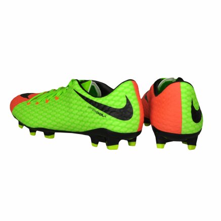Бутсы Nike Men's Hypervenom Phelon III (FG) Firm-Ground Football Boot - 99400, фото 4 - интернет-магазин MEGASPORT