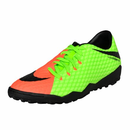 Бутсы Nike Men's Hypervenom Phelon III (TF) Artificial-Turf Football Boot - 99401, фото 1 - интернет-магазин MEGASPORT