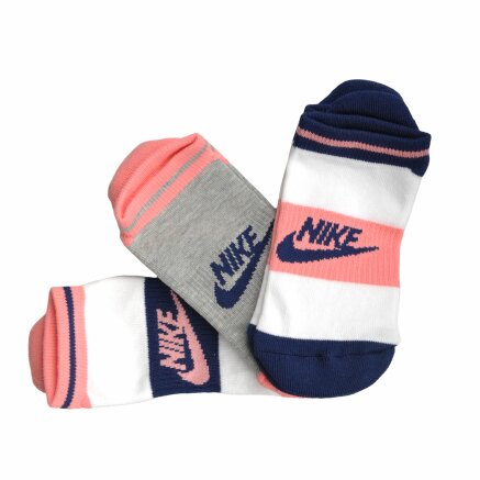 Шкарпетки Nike Women's Sportswear No Show Sock (3 Pair) - 99496, фото 1 - інтернет-магазин MEGASPORT