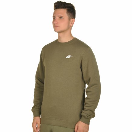 Кофта Nike M Nsw Crw Flc Club - 106446, фото 2 - інтернет-магазин MEGASPORT