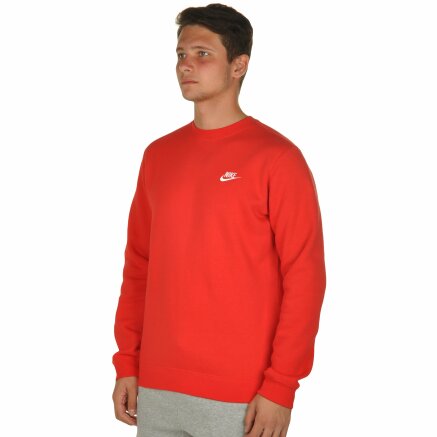 Кофта Nike M Nsw Crw Flc Club - 106447, фото 2 - інтернет-магазин MEGASPORT