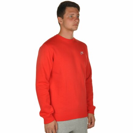 Кофта Nike M Nsw Crw Flc Club - 106447, фото 4 - інтернет-магазин MEGASPORT