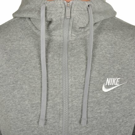Кофта Nike M Nsw Hoodie Hz Flc Club - 106471, фото 5 - інтернет-магазин MEGASPORT