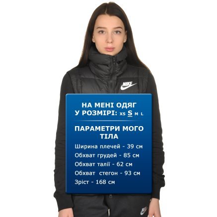 Куртки-жилеты Nike W Nsw Dwn Fill Vest - 106497, фото 9 - интернет-магазин MEGASPORT
