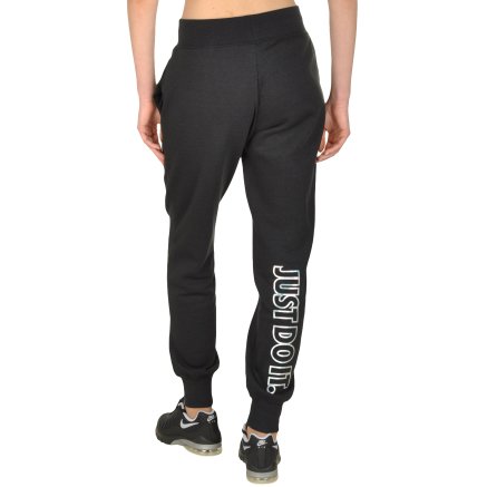 Спортивные штаны Nike W Nsw Pant Flc Metallic Gx - 107722, фото 3 - интернет-магазин MEGASPORT