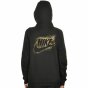 Кофта Nike W Nsw Rally Hoodie Fz Metallic, фото 3 - интернет магазин MEGASPORT