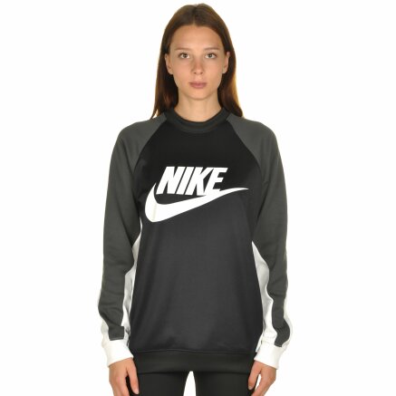 Кофта Nike W Nsw Crw Pk Cb - 106256, фото 1 - інтернет-магазин MEGASPORT